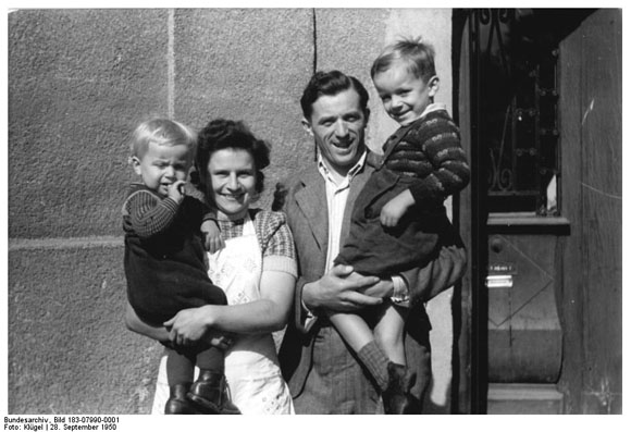 A Model "New Farmer" and his Family (September 1950)